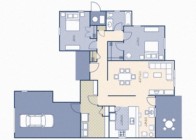 Chavez West floor plan - cannon family homes